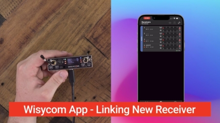 Wisycom App - Link New Receiver